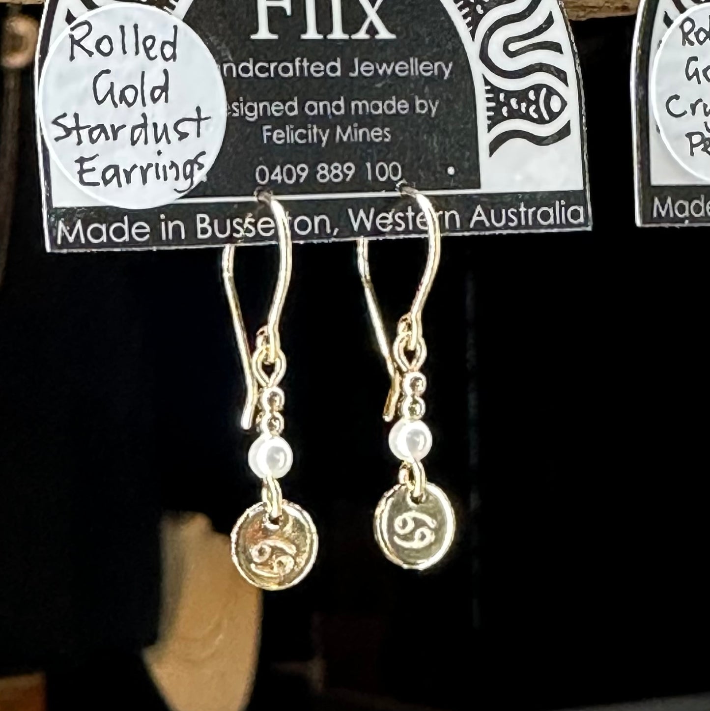 Stardust Pearl Earrings