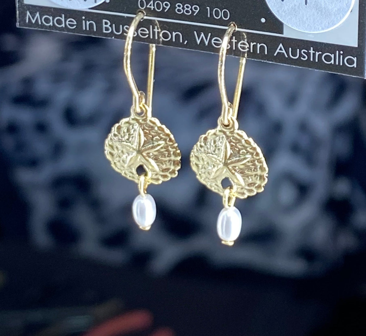 Sand Dollar Earrings