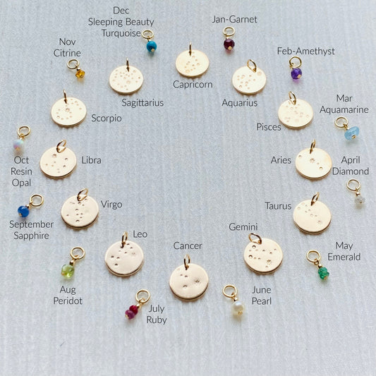 Star Sign Constellation Pendants