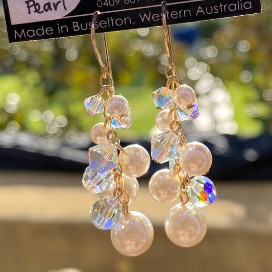 Soft Cluster Earrings