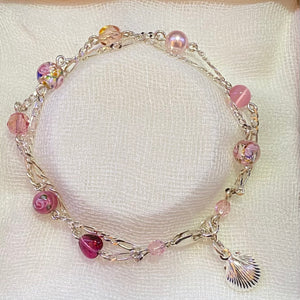 Prevelly Pinks 2 Strand Bracelet