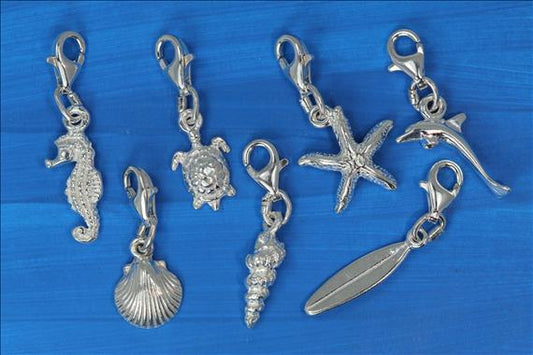 Sterling Silver Interchangeable Ocean Charms
