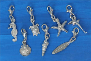 Sterling Silver Interchangeable Ocean Charms