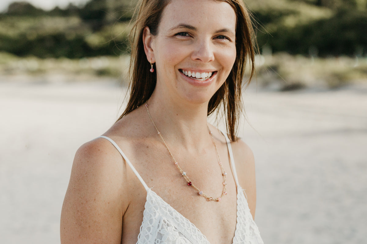 Prevelly Pinks 2 Strand Necklace